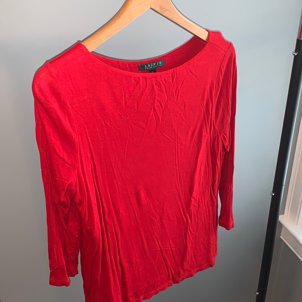 Lauren Ralph Lauren Boatneck Tee